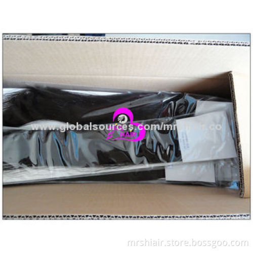 20" Brazilian Virgin Hair Weaves, Extensions, Silky Straight, Natural Color